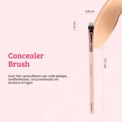Pink & Rose Gold Concealer Brush