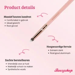 Pink & Rose Gold Concealer Brush