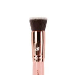 Pink & Rose Gold Flat Top Buffing Brush
