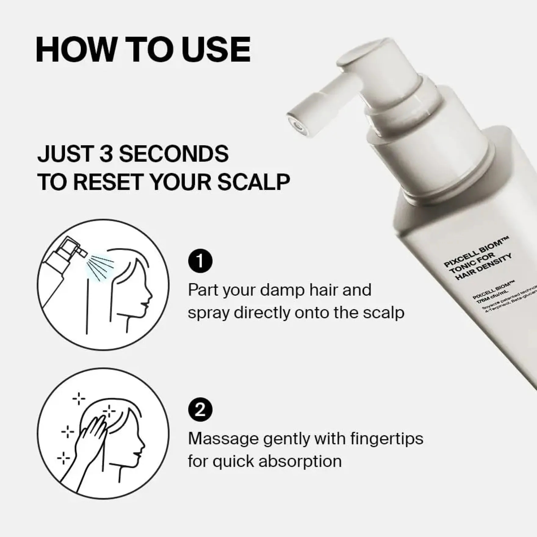 Pixcell Biom Tonic For Hair Density