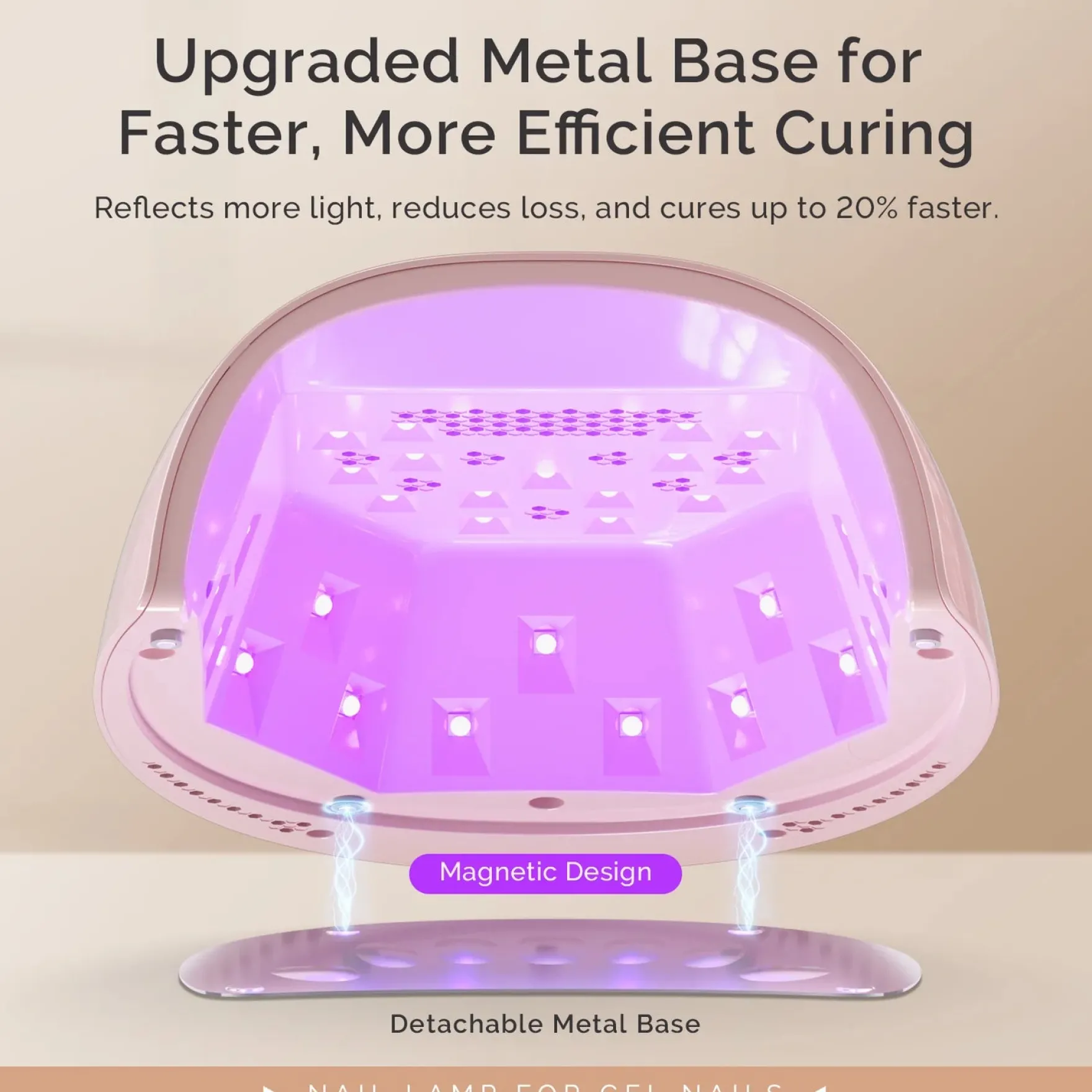 Plus30GT UV/LED Nail Lamp Pink