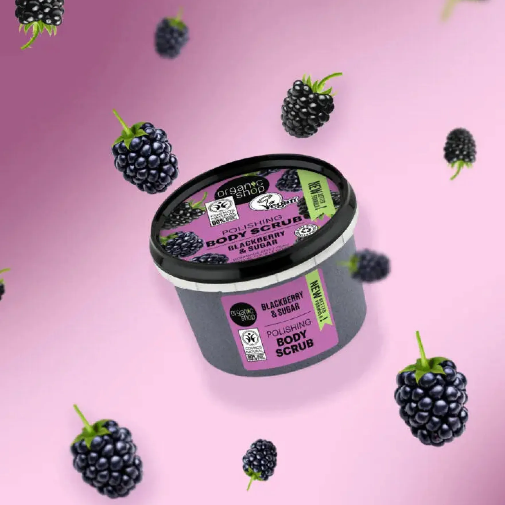 Polishing Body Scrub Blackberry