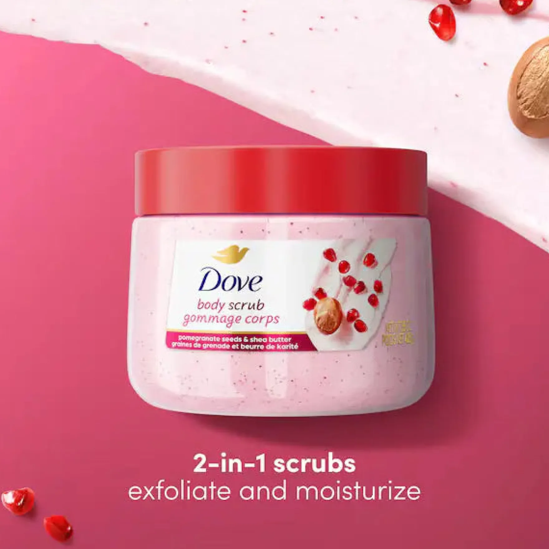 Pomegranate Seeds & Shea Butter Body Scrub 425 gr.