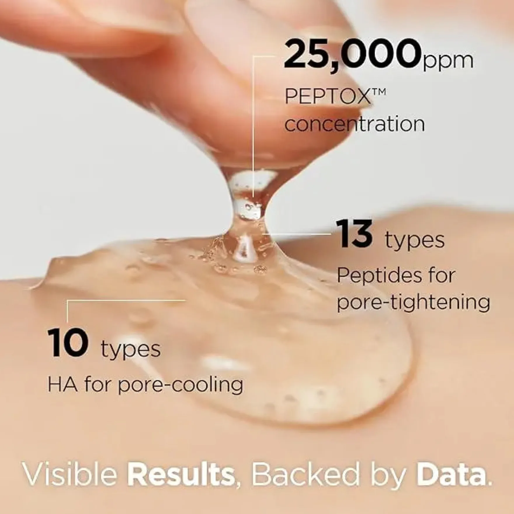 Porexsome V.peptox Jelly Toner
