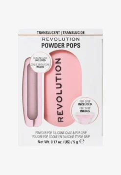 Powder Pops Translucent & Pop Grip & Silicone Case Pink