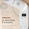 P-Plus20F Innovative UV Protection Rechargeable UV/LED Nail Lamp White