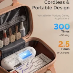 P-Plus20F Innovative UV Protection Rechargeable UV/LED Nail Lamp White