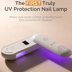 P-Plus20F Innovative UV Protection Rechargeable UV/LED Nail Lamp White
