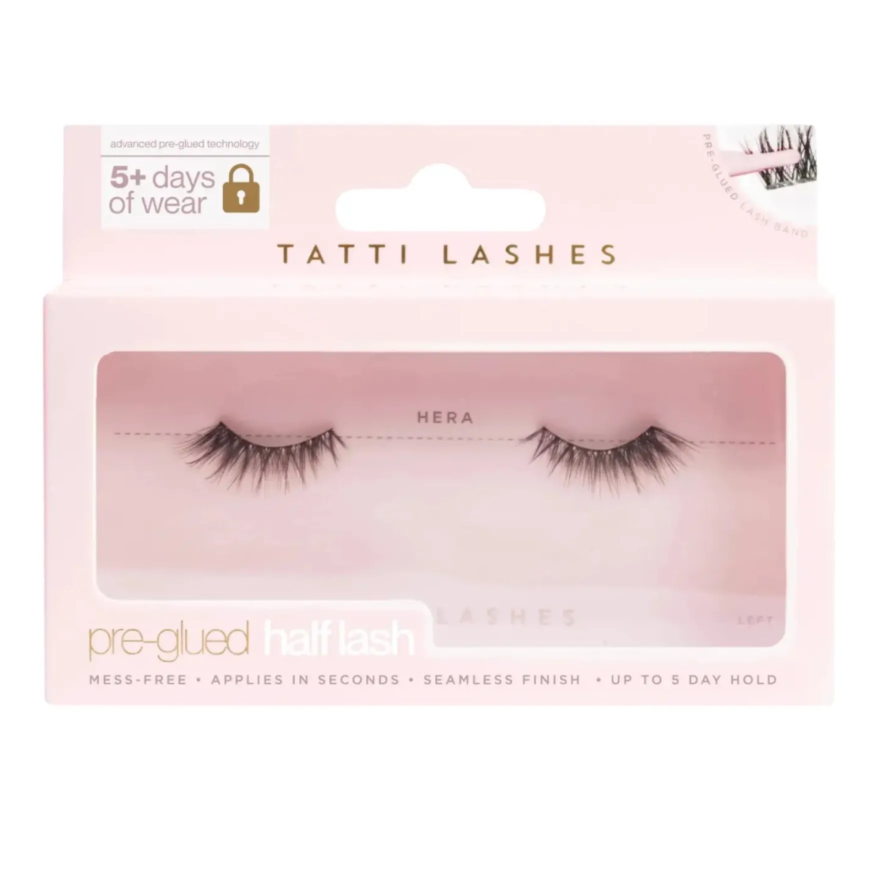 Pre-Glued Hera Half Lashes