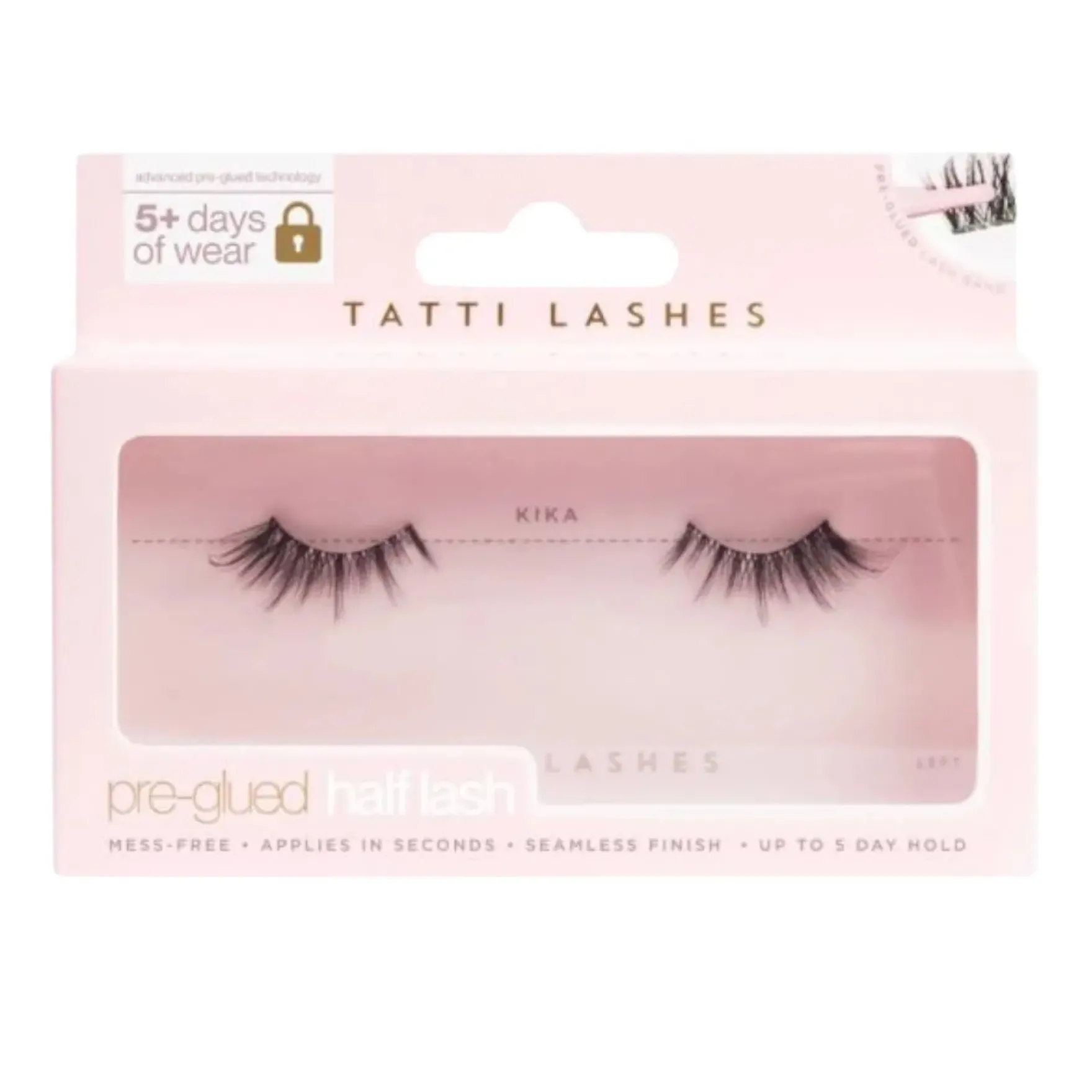 Pre-Glued Kika Half Lashes