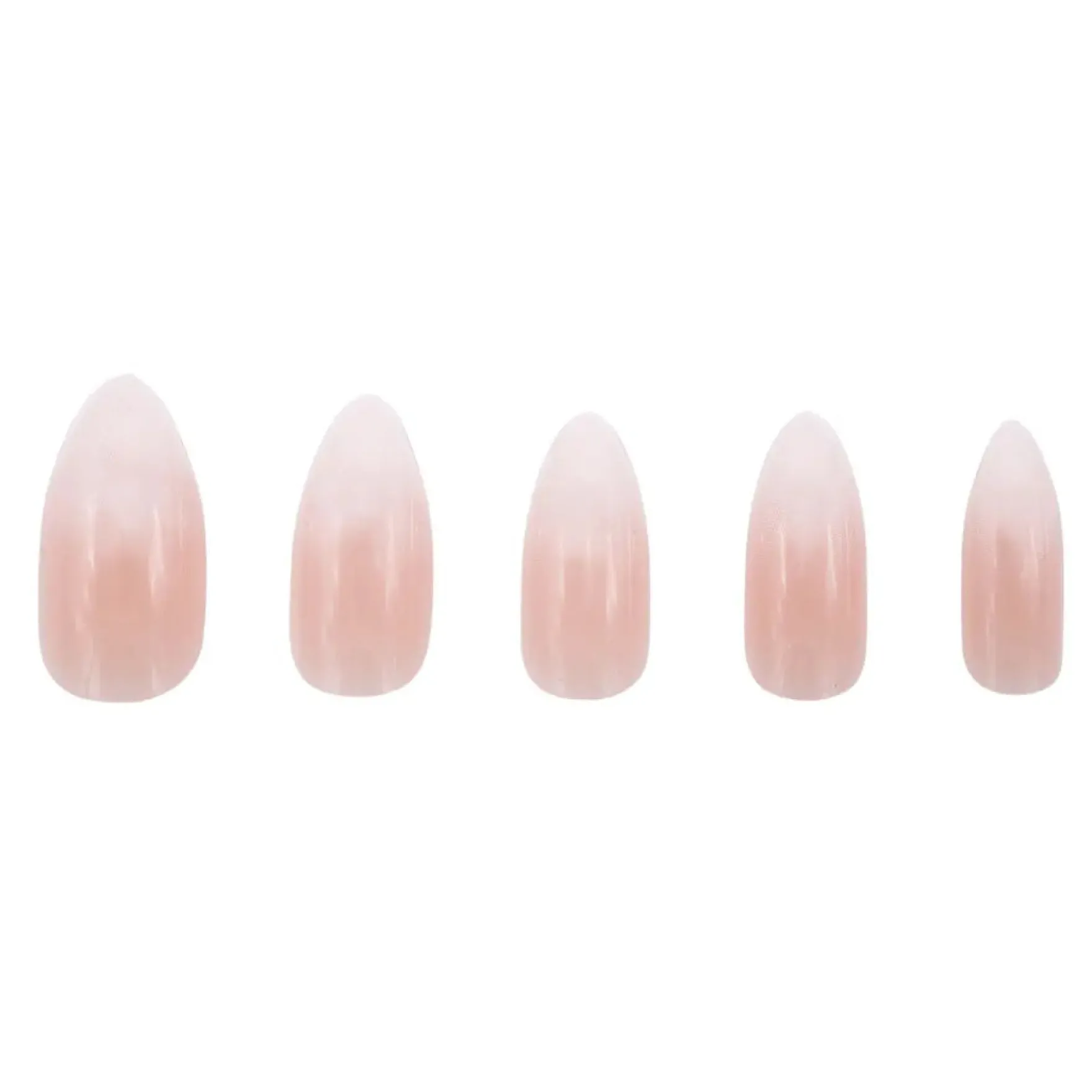 Press On French Nails Ombre Nude