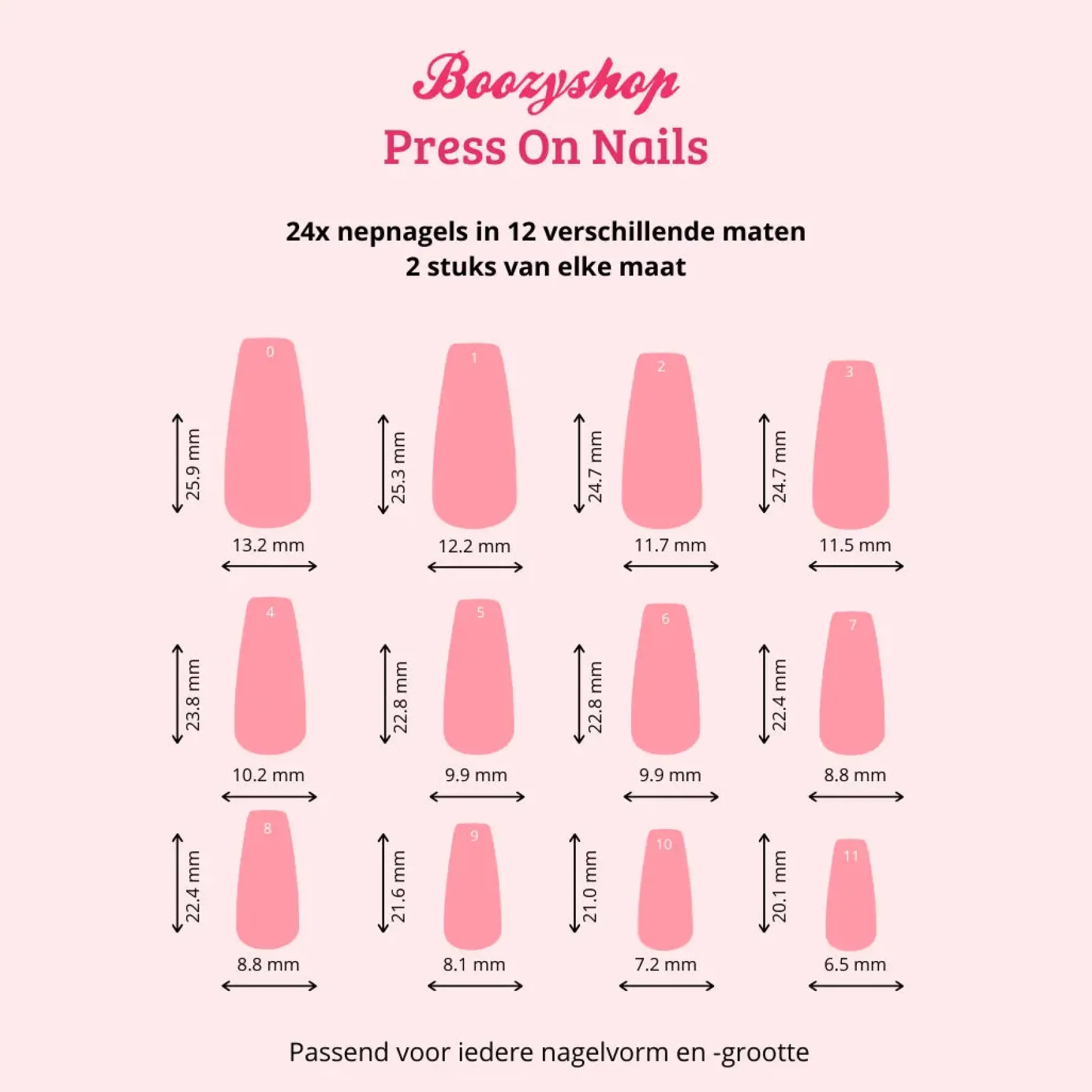 Press On French Nails Panther