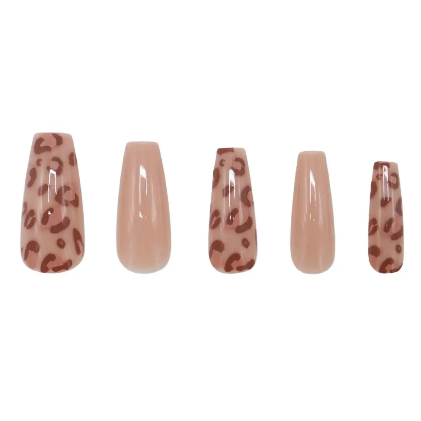 Press On French Nails Panther
