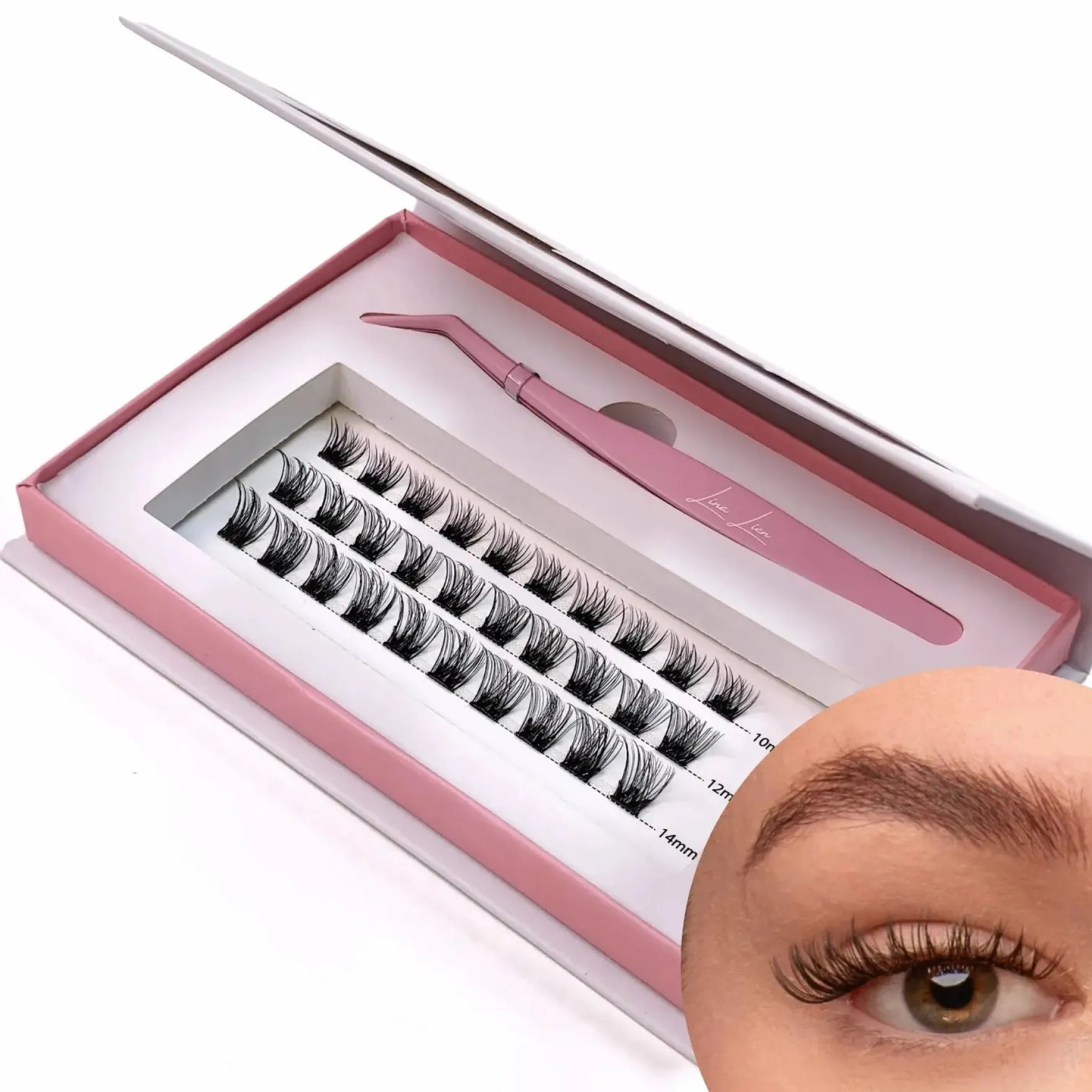 Press On Lash Starterkit Elegance Black Glue Strip