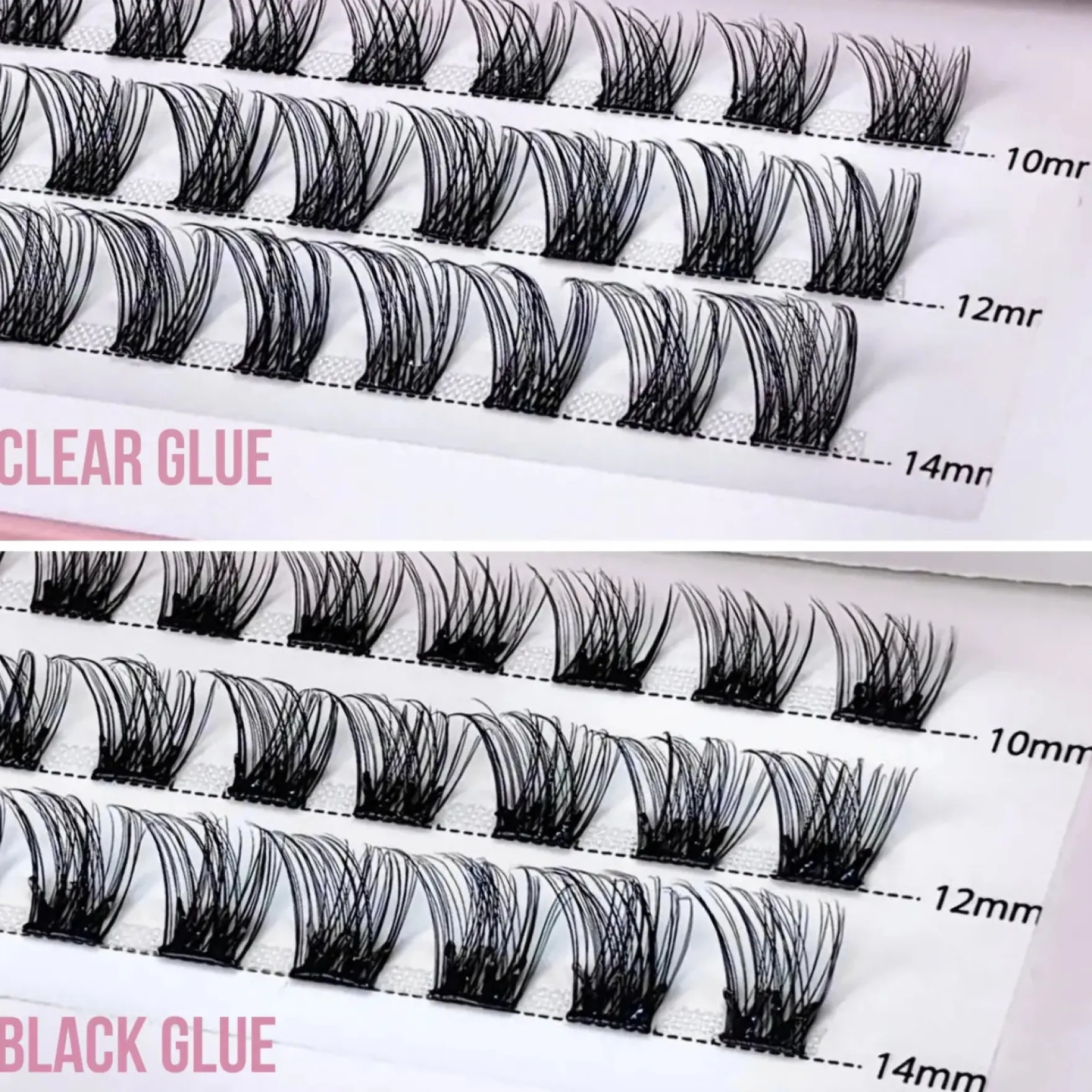 Press On Lash Starterkit Elegance Black Glue Strip