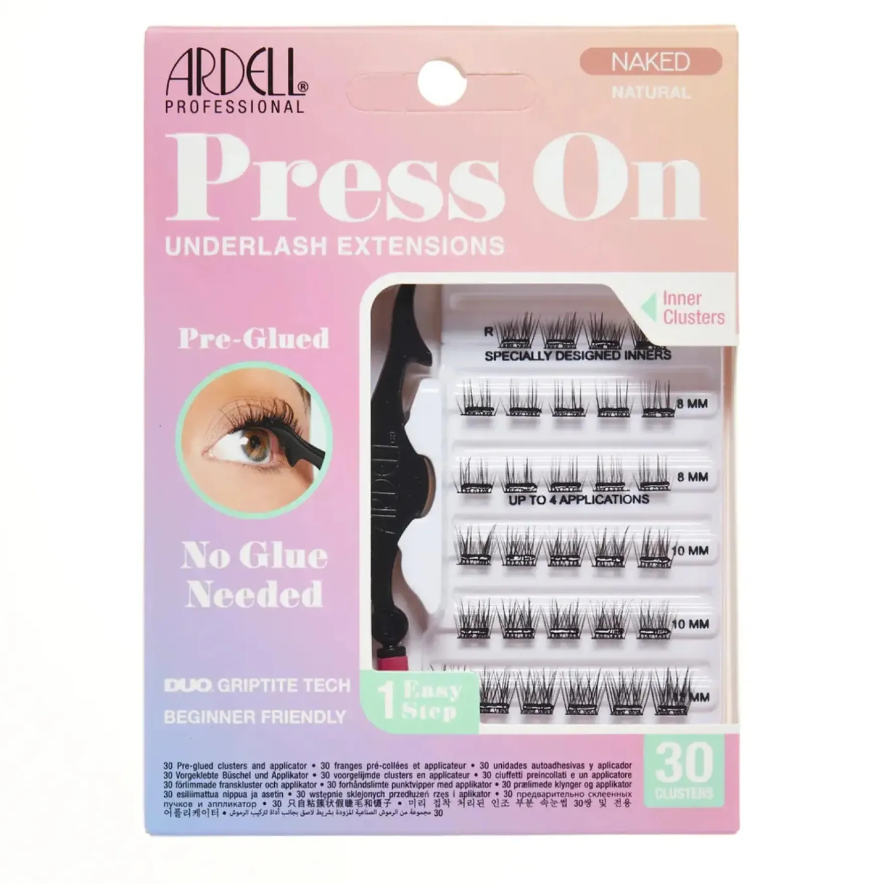 Press On Naked Natural 30st.