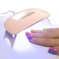 Press On Turquoise UV Lamp