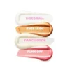 Press Disco Cushion Highlight Dancefloor Gold