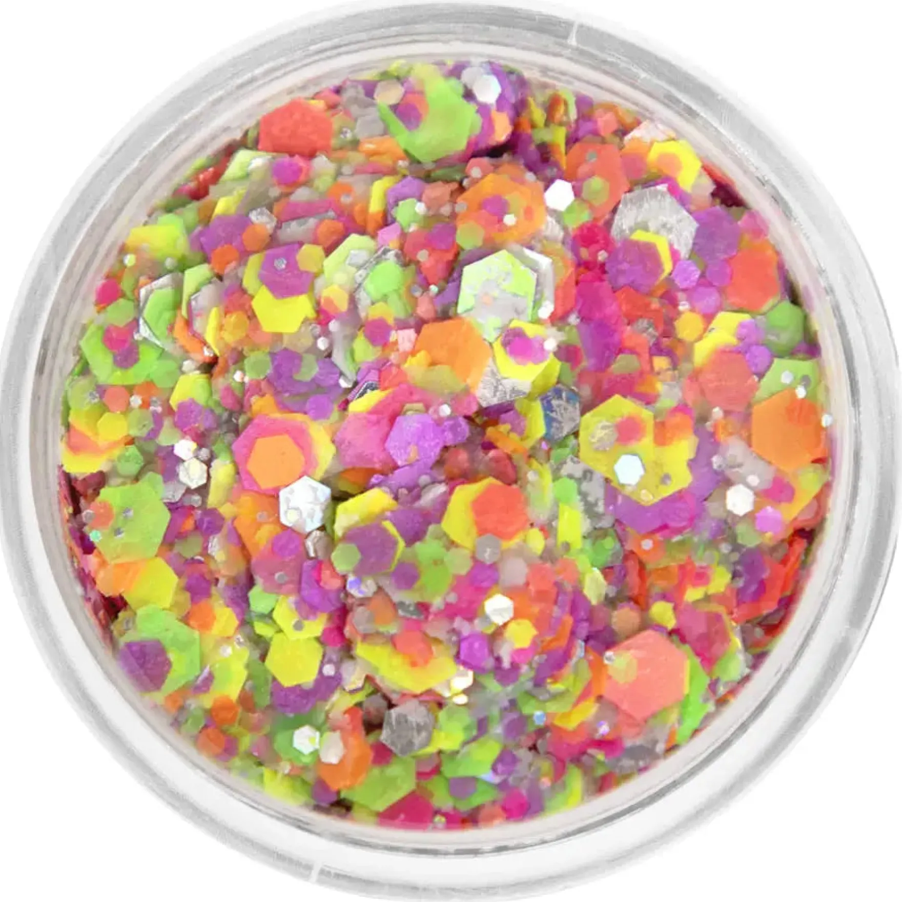 Pressed Chunky Glitter Cream Neon Xplosion