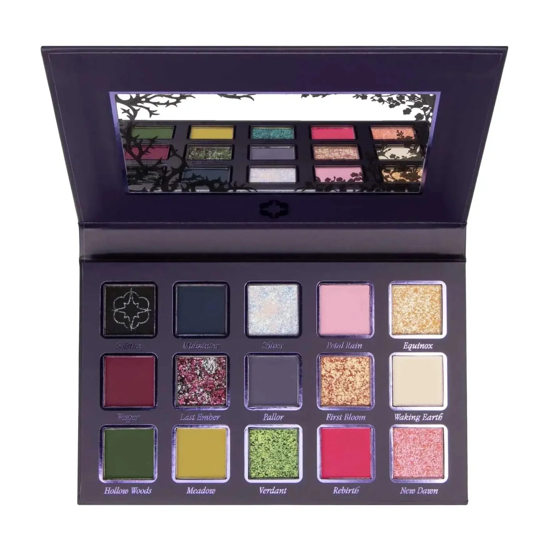 Pressed Powder Palette Black Spring