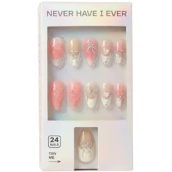 Press-On Nails Ballerina Slipper