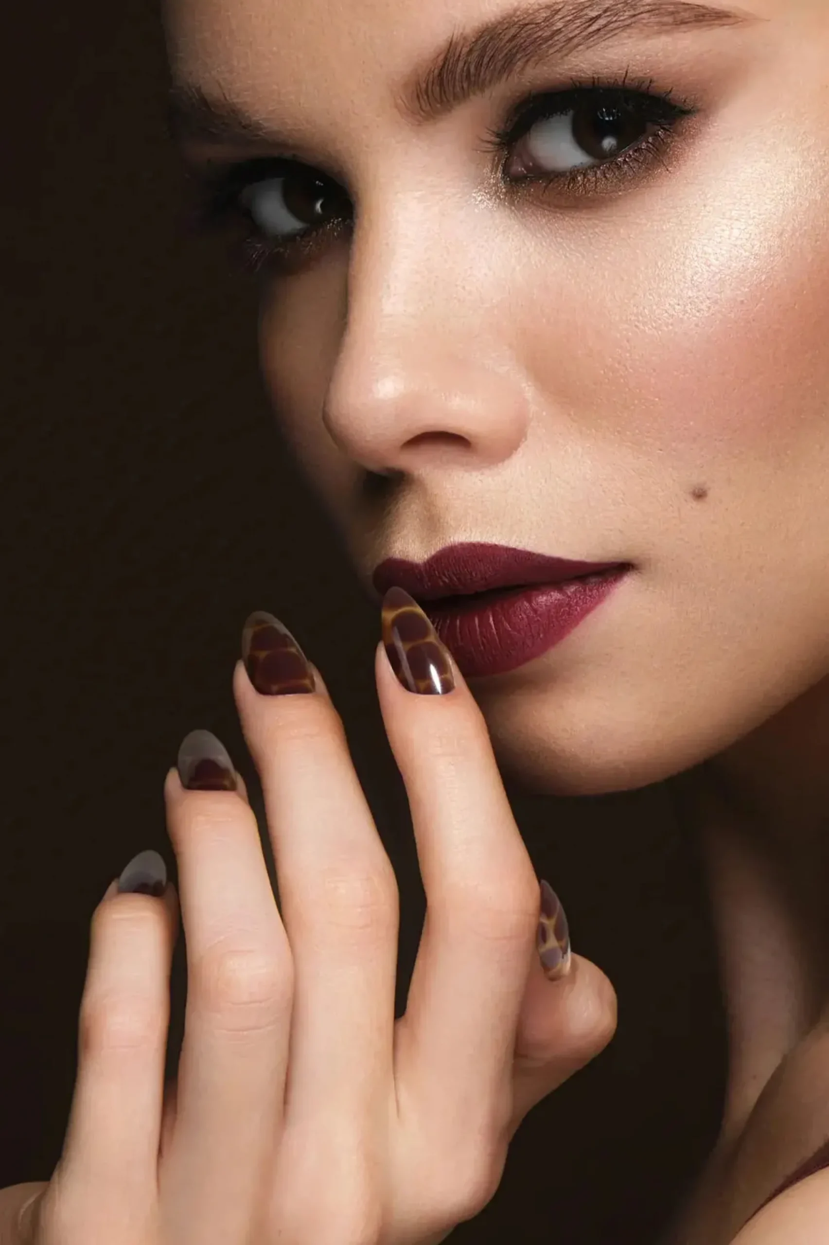 Press-On Nails Cocoa Nouveau