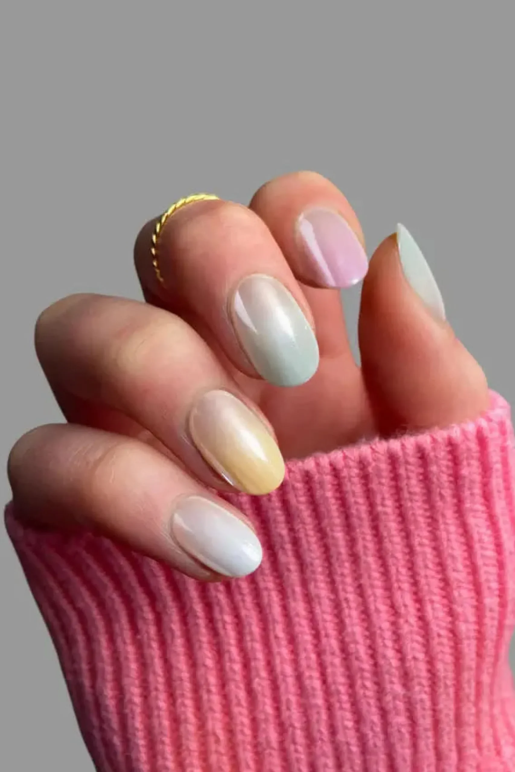 Press-On Nails Glazie Pop