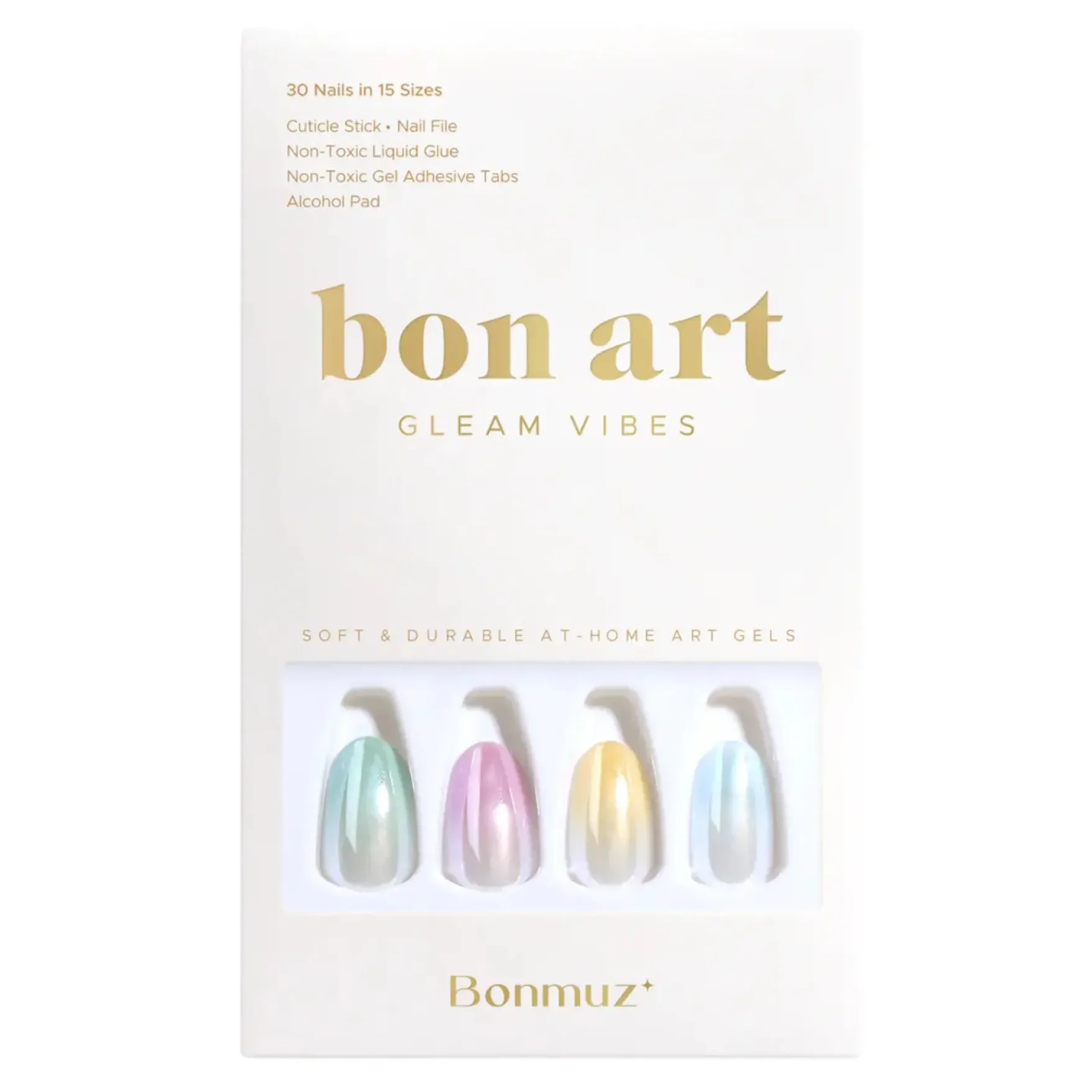 Press-On Nails Glazie Pop