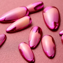 Press-On Nails Sunset Chrome