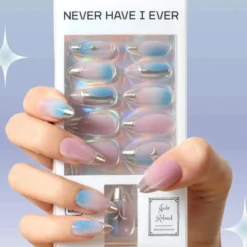 Press-On Nails Titanium Jelly