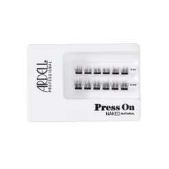 Press On Pre-glued Underlash Extensions Naked Natural Mini Set