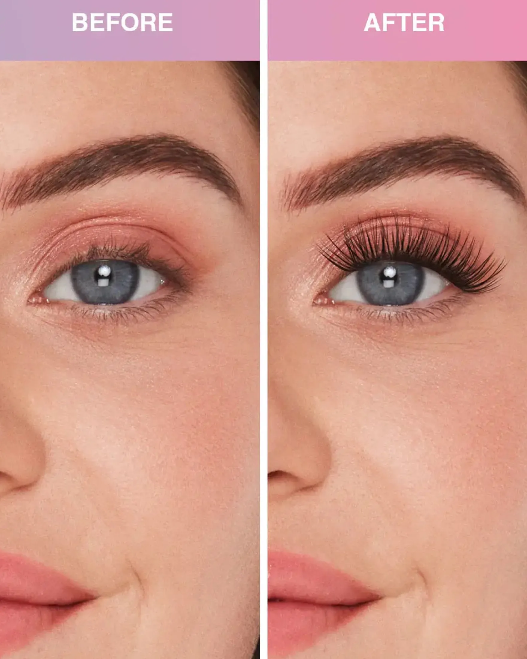 Press On Pre-glued Underlash Extensions Wispies Natural Starterskit