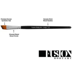 Professional Face Paint Brush 1/2 Inch Angle
