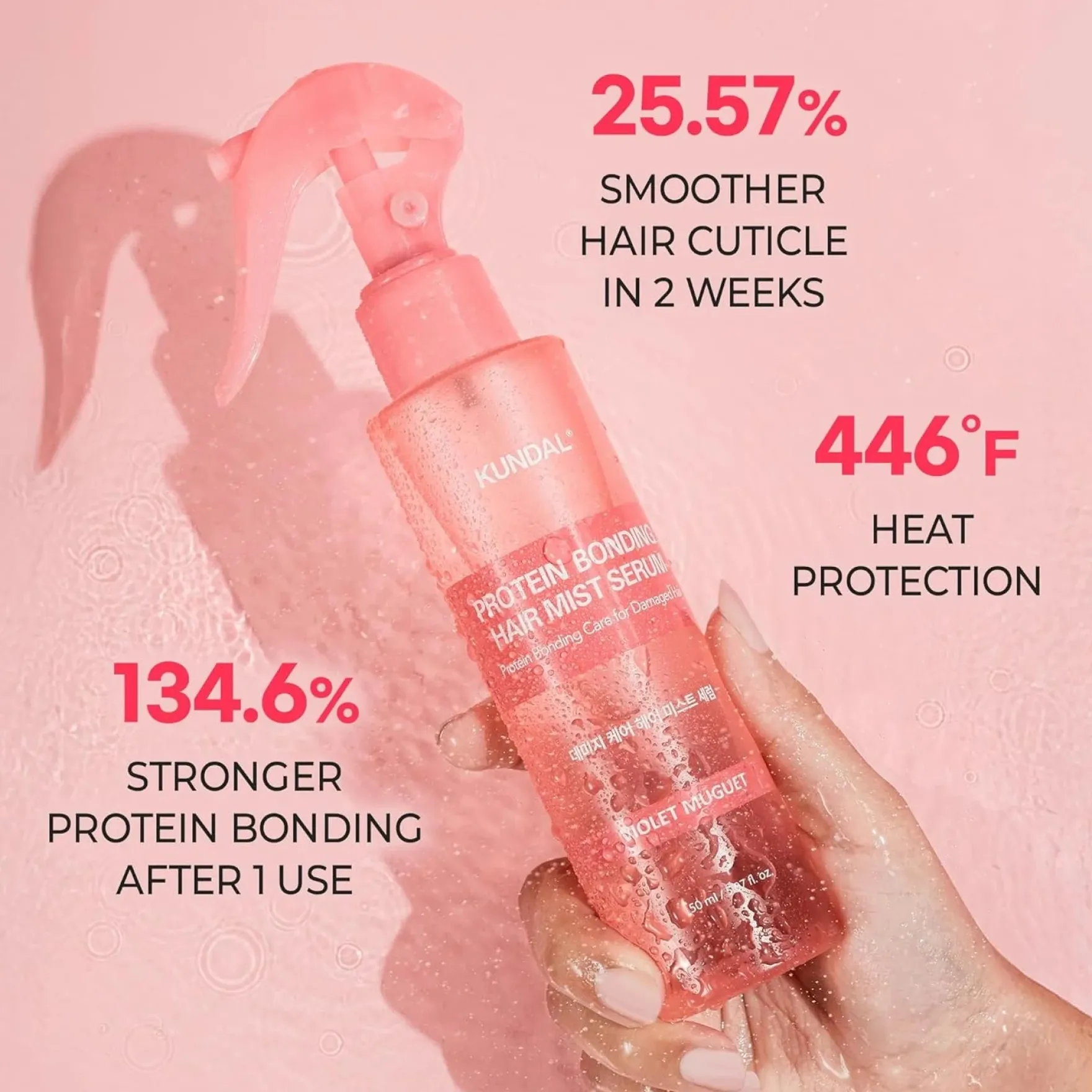 Protein Bonding Care Hair Mist Violet Muguet