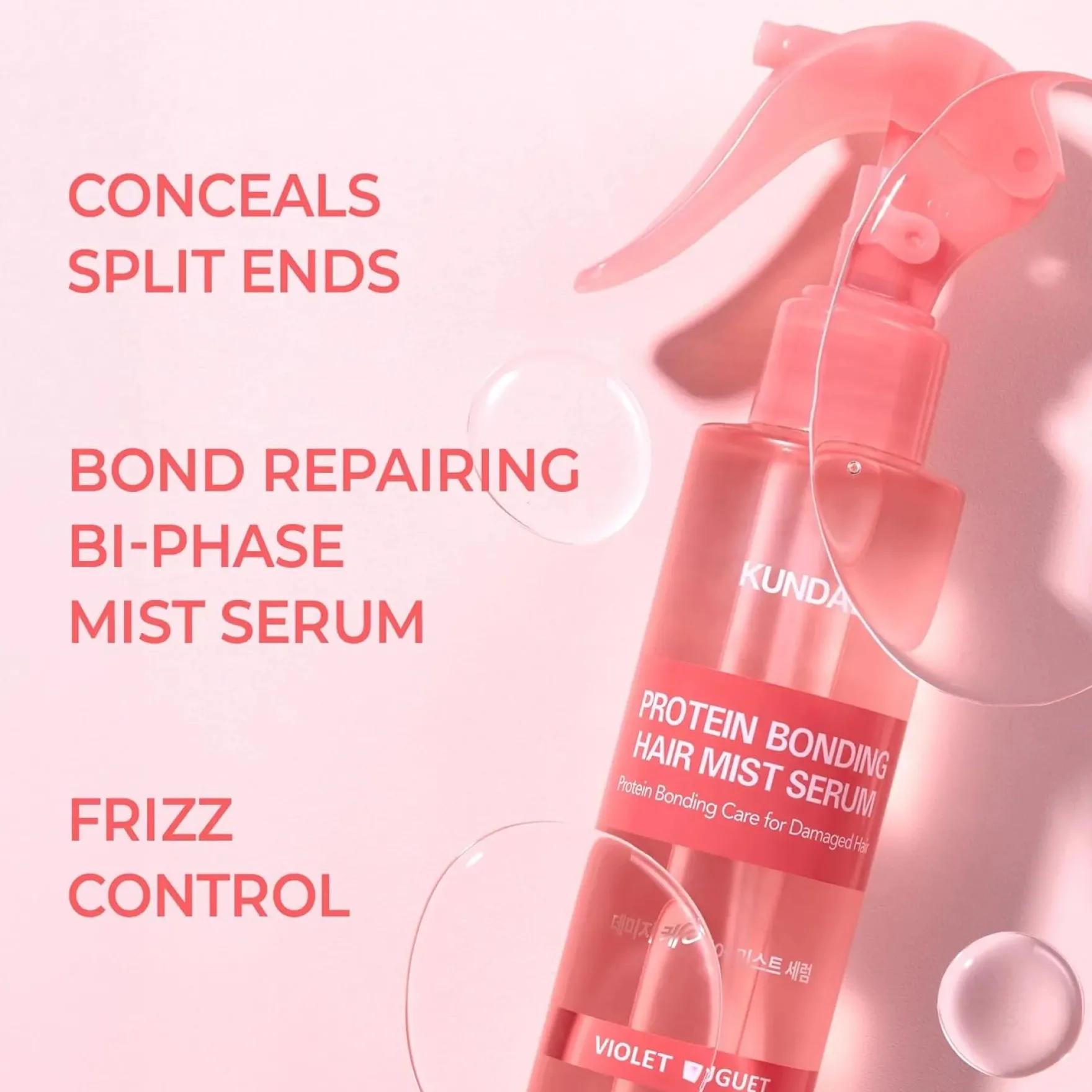 Protein Bonding Care Hair Mist Violet Muguet