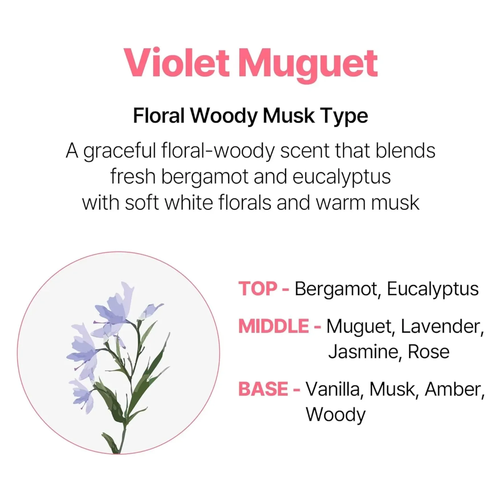 Protein Bonding Care Hair Mist Violet Muguet