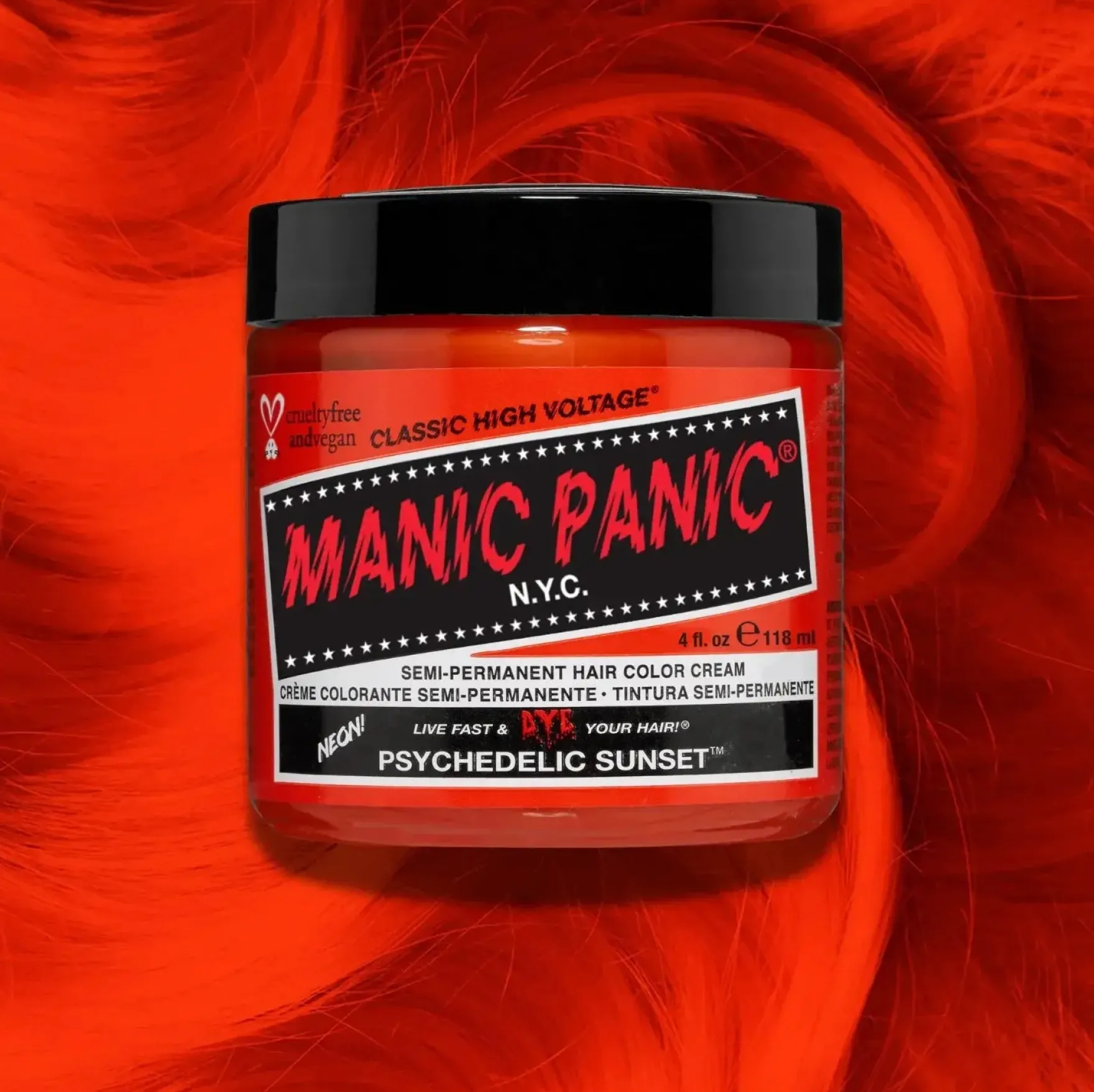 Psychedelic Sunset Hair Color