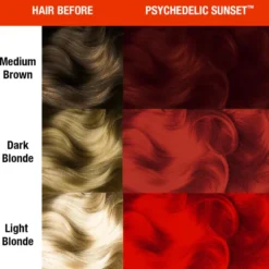 Psychedelic Sunset Hair Color