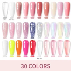 Pure Color & Glitter Non Stick Hand Extension Gel NEG27