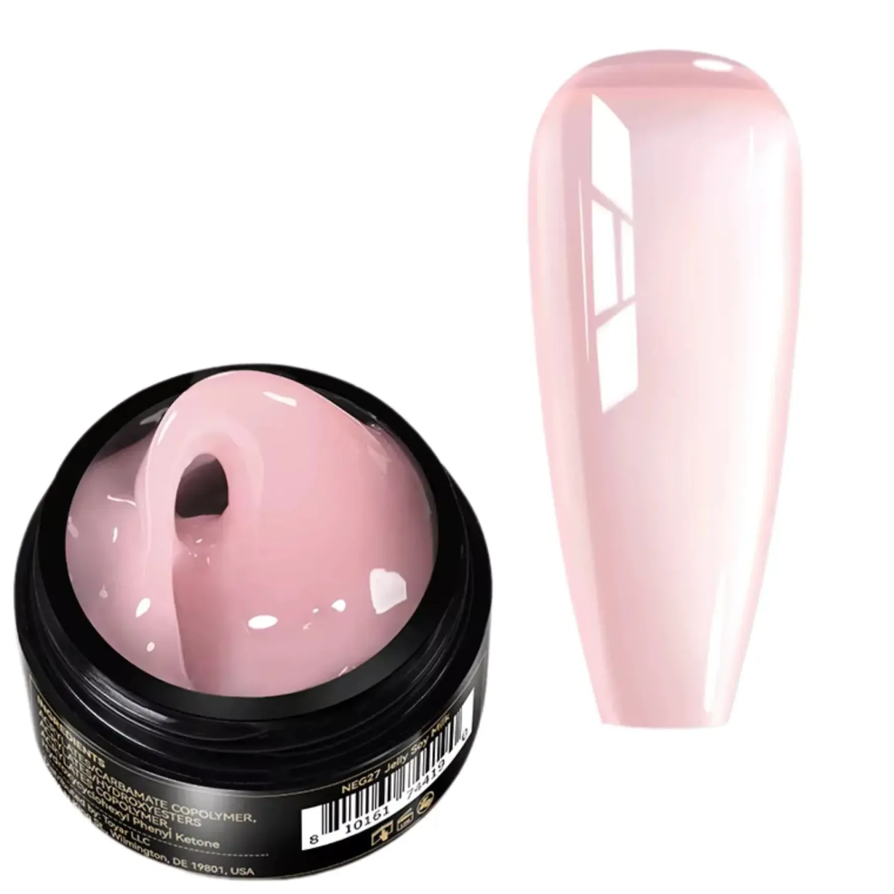 Pure Color & Glitter Non Stick Hand Extension Gel NEG27