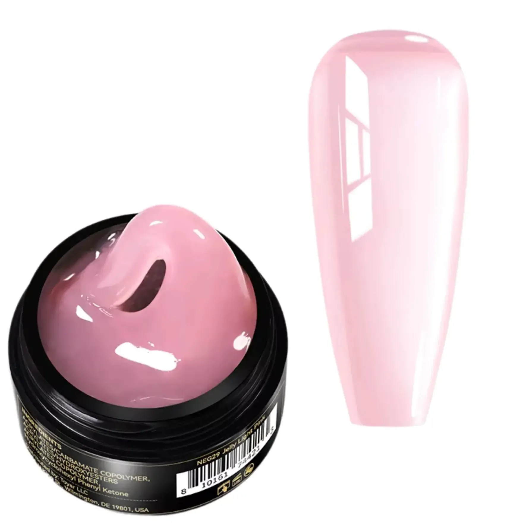 Pure Color & Glitter Non Stick Hand Extension Gel NEG29