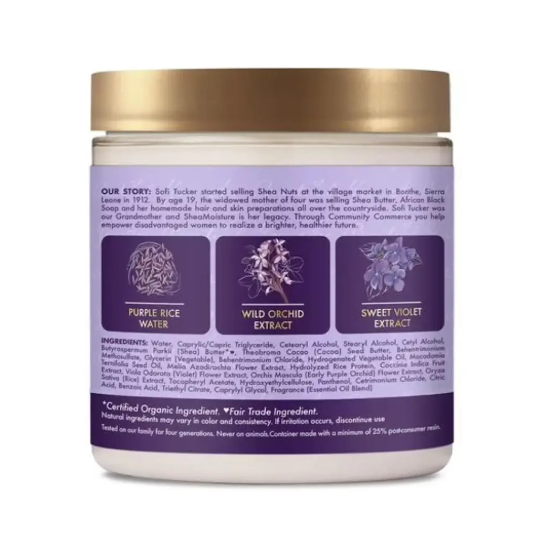 Purple Rice Water Strength & Color Care Masque