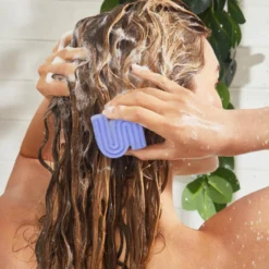 Purple Toning Solid Shampoo Bar with Biotin