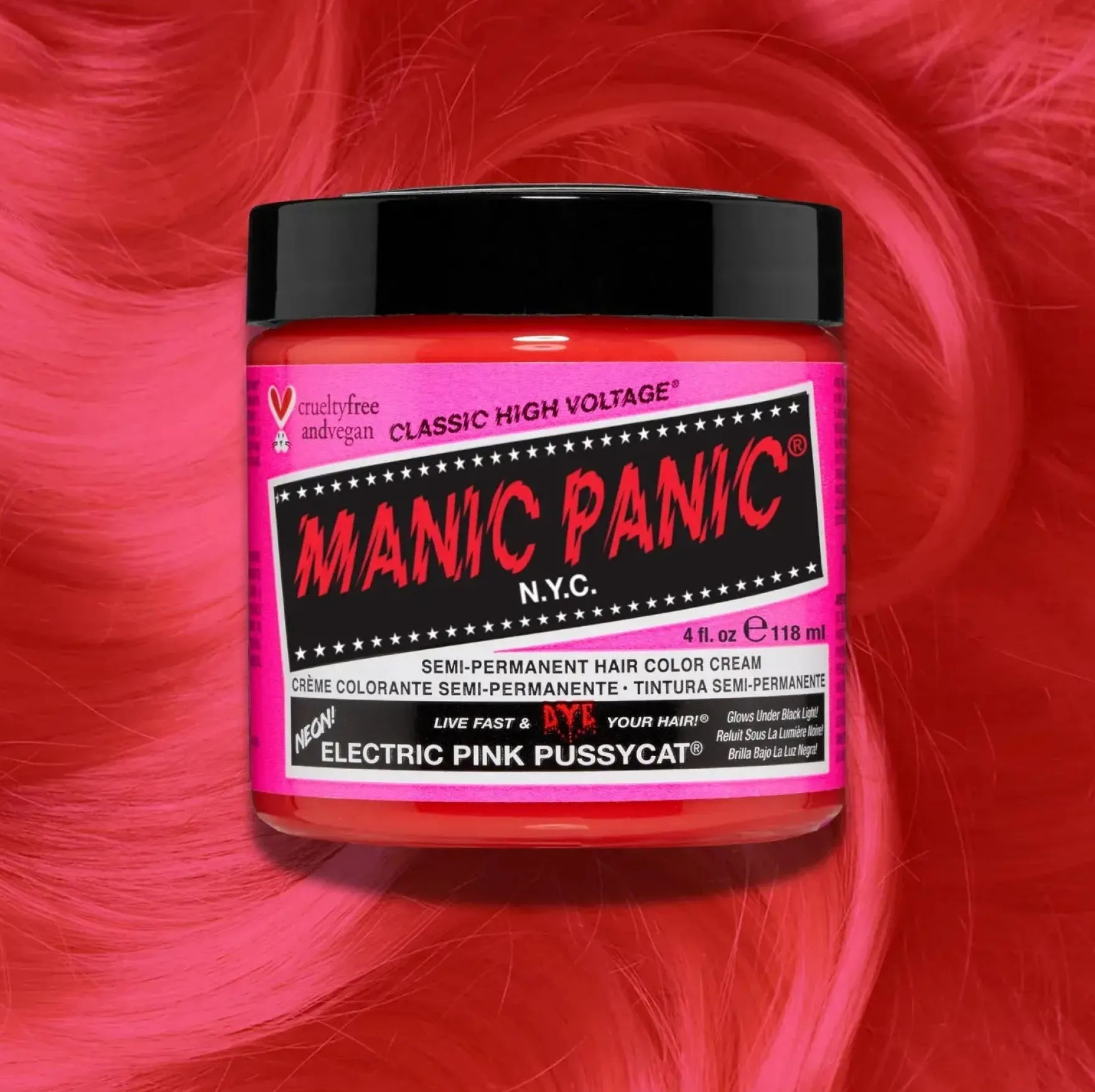 Pussycat Pink Hair Color