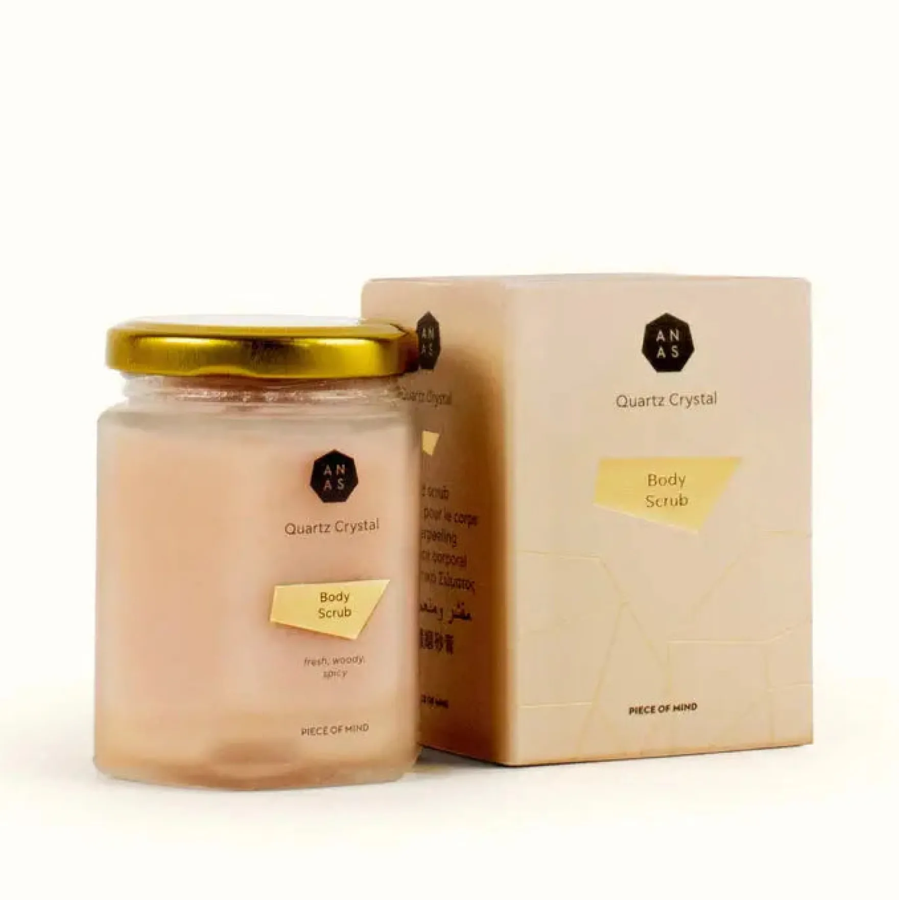 Quartz Crystal Body Scrub