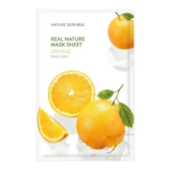 Real Nature Mask Sheet Orange