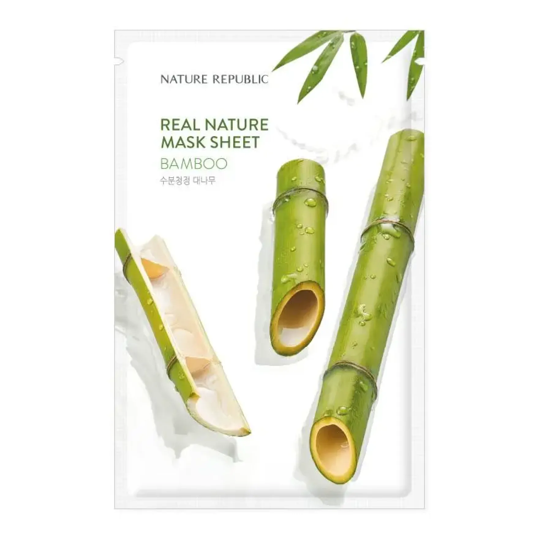 Real Nature Sheet Mask Bamboo