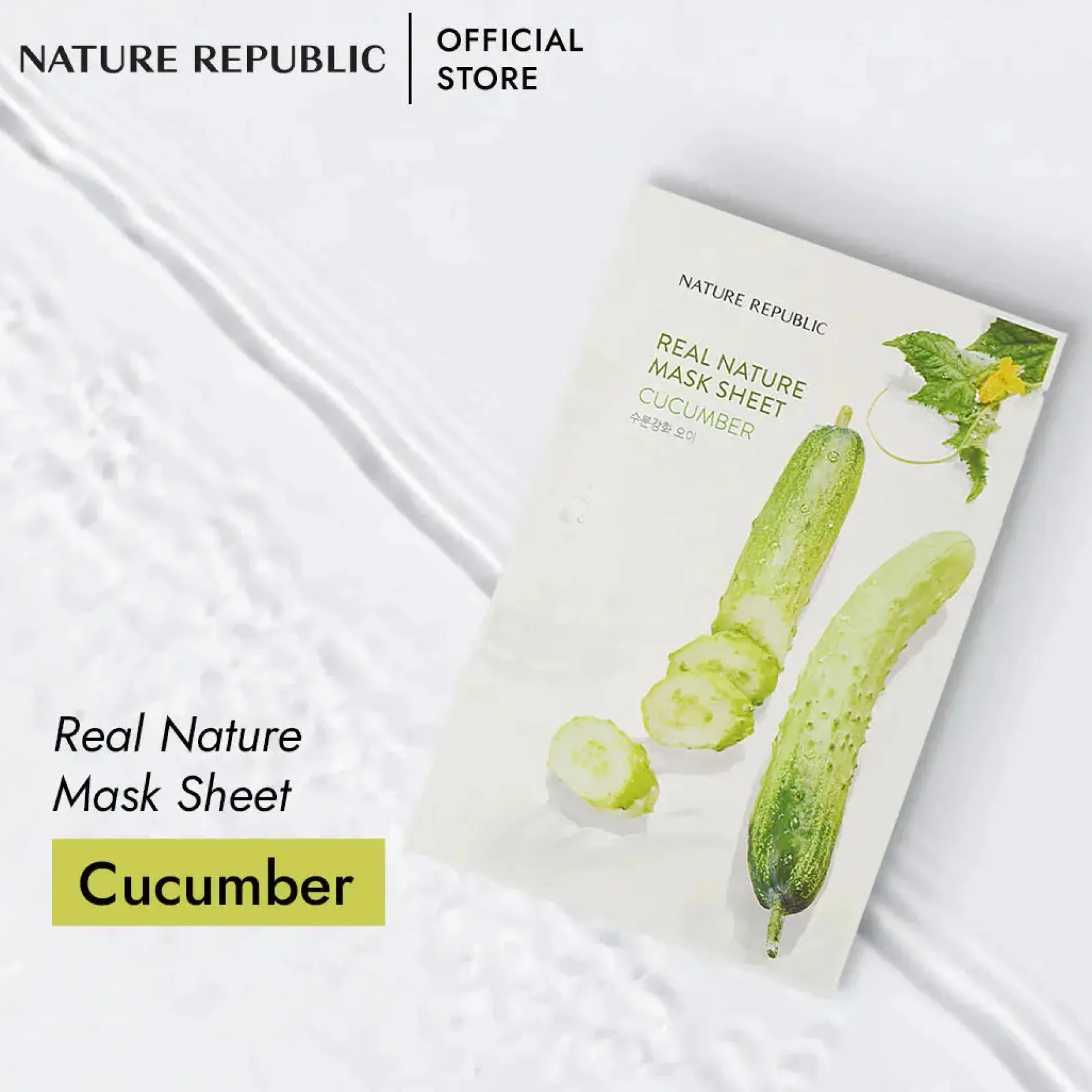 Real Nature Sheet Mask Cucumber