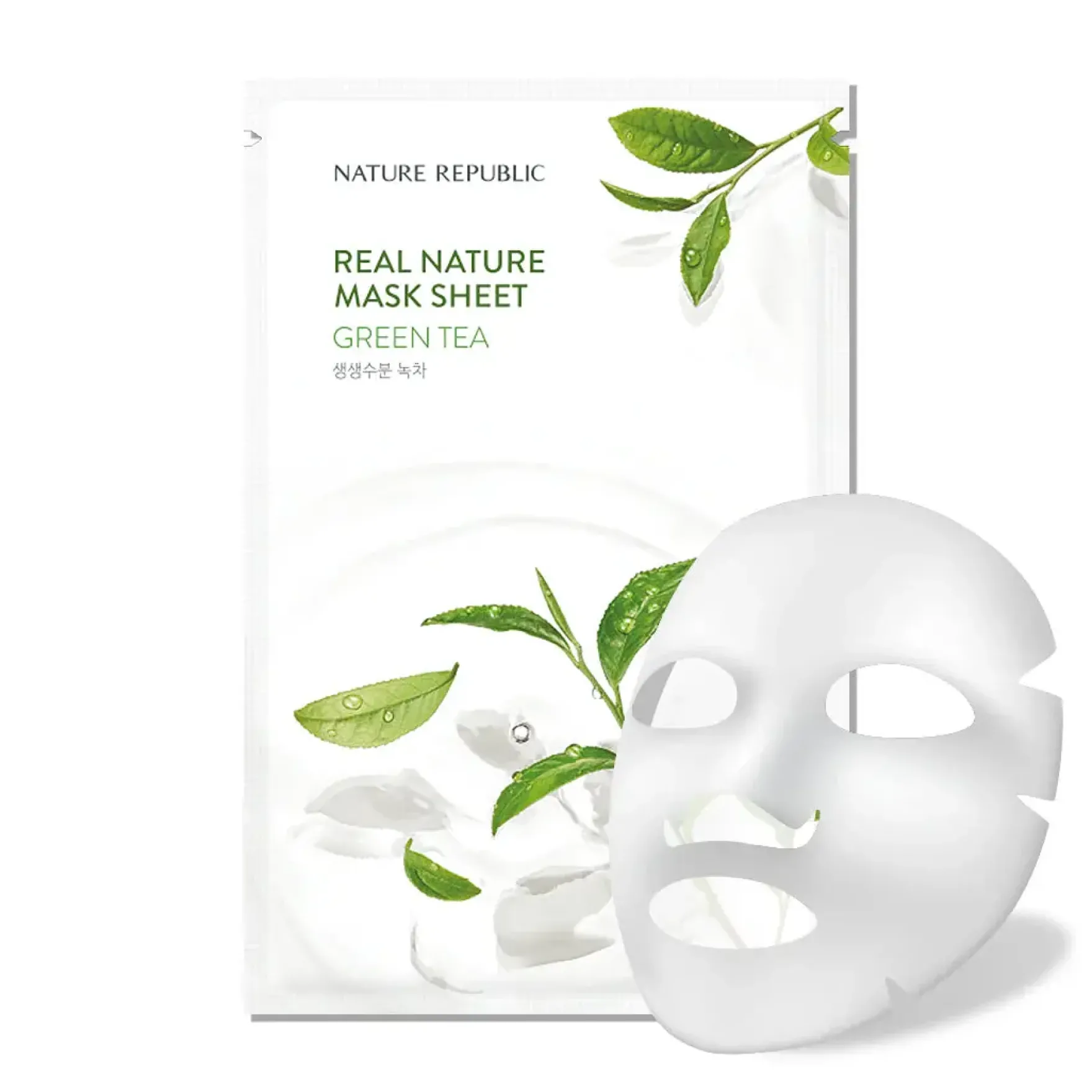 Real Nature Sheet Mask Green Tea