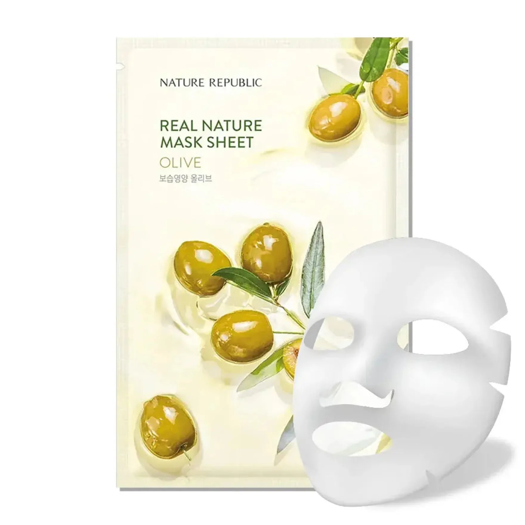 Real Nature Sheet Mask Olive